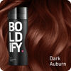 Picture of BOLDIFY Hair Fibers for Thinning Hair (DARK AUBURN) Undetectable - 56gr Bottle - Completely Conceals Hair Loss in 15 Sec - Hair Thickener for Fine Hair for Women & Men