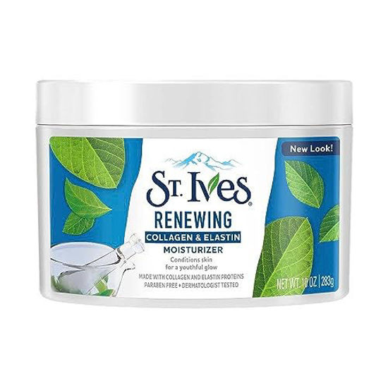 Picture of St. Ives Moisturizer Collagen and Elastin Facial Moisturizer Renewing Paraben Free, Dermatologist Tested, Cruelty Free 10 oz