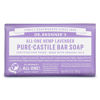 Picture of Dr. Bronner’s - Pure-Castile Bar Soap (Lavender, 5 ounce) - Made with Organic Oils, For Face, Body and Hair, Gentle and Moisturizing, Biodegradable, Vegan, Cruelty-free, Non-GMO