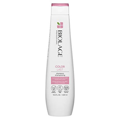 Picture of Biolage Color Last Shampoo | Color Safe | Helps Protect Hair & Maintain Vibrant Color | For Color-Treated Hair | Paraben & Silicone-Free | Vegan | 13.5 Fl. Oz