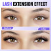 Picture of Lash Clusters 280pcs Individual Lashes DIY Eyelash Extension 40D 9-16mm Mix D Curl Eyelash Clusters Lash Extension for Self Application at Home (40D-0.07D-9-16MIX)