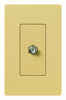 Picture of Lutron Satin Colors Coaxial Cable Jack - Goldstone