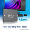 Picture of Lexar NS100 256GB 2.5” SATA III Internal SSD, Solid State Drive, Up To 520MB/s Read (LNS100-256RBNA)