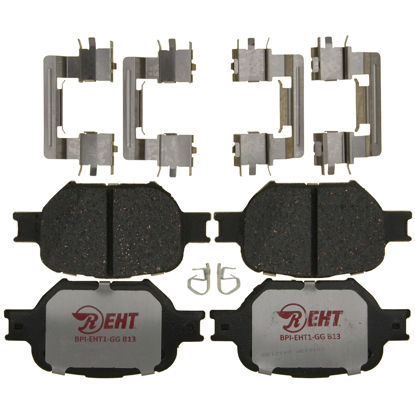 Picture of Premium Raybestos Element3 EHT™ Replacement Front Brake Pad Set for Select 2005-2010 Scion tC and 2000-2005 Toyota Celica Model Years (EHT817H)