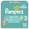 Picture of Diapers Size 3, 32 count - Pampers Baby Dry Disposable Diapers