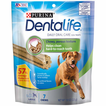 Picture of Purina Dentallife Daily Oral Care Dog Treats Large Chews - 7 Ct