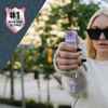 Picture of SABRE Pepper Spray with Quick Release Key Ring, 25 Bursts, 10 Foot (3 Meter) Range, Lavender