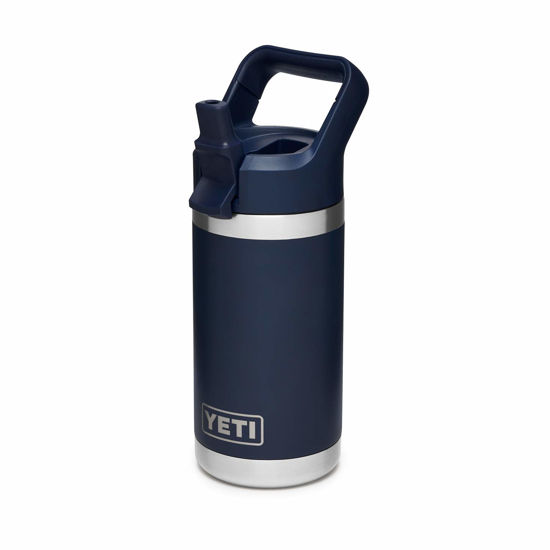 Picture of YETI Rambler Jr. 12 oz Kids Bottle, with Straw Cap, Navy