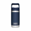 Picture of YETI Rambler Jr. 12 oz Kids Bottle, with Straw Cap, Navy