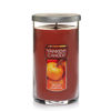 Picture of Yankee Candle Spiced Pumpkin Scented, Classic 12oz Medium Perfect Pillar Single Wick Candle, Over 80 Hours of Burn Time