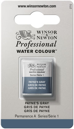 Picture of Winsor & Newton Professional Watercolor, Half Pan, Payne's Gray