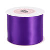 Picture of VATIN 3 inch Double Faced Polyester Purple Satin Ribbon - Continuous10 Yard Spool,Perfect for Bows Bouquet,Gift Wrapping,Floral Arrangement,Wedding Decoration