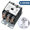 Picture of Carrier HVAC Motor Contactor, 120 VAC 40 Amp Coil 3 Pole Replacement Relays, Air Conditioner, Heat Pump, Refrigeration Systems