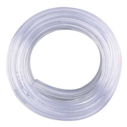 Picture of DERNORD PVC Tubing 3/16"ID X 7/16"OD Flexible Clear Vinyl Hose 10 Feet for Food Grade