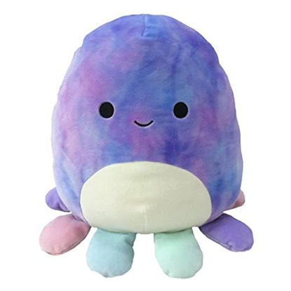 Picture of Squishmallows Official Kellytoy Plush 8 Inch Squishy Soft Plush Toy Animals (Mary Octopus)