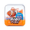 Picture of Robo Alive Robo Fish Series 2 (Teal + Orange 2 Pack) by ZURU Robotic Swimming Fish Water Activated, Changes Color, Comes with Batteries, Amazon Exclusive - Teal + Orange (2 Pack), 7165E