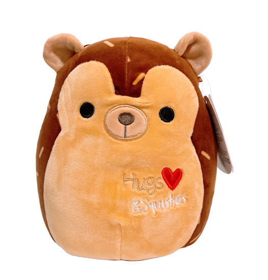 Picture of Squishmallows Kellytoy Valentine Squad Plush Toy (8" Hans The Hedgehog)