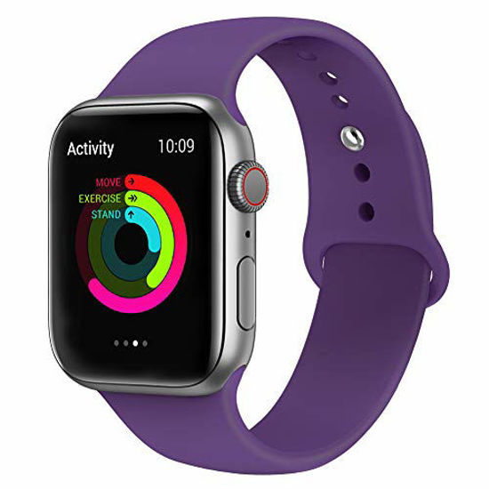 Silicone Apple Watch Band - Lilac