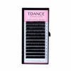 Picture of TDANCE Premium CC Curl 20mm Semi Permanent Individual Eyelash Extensions 0.15mm Thickness False Mink Silk Classic Lashes Extensions Professional Salon Use(CC,0.15,20mm)