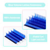 Picture of Colored Lash Extensions 0.07mm CC Curl Blue Individual Volume Lashes Extensions 13-20 Mix Length Color Eyelash Extensions for Salon (Blue 0.07-CC, 13-20mm)