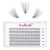 Picture of Individual Lashes 10D 20D 30D 40D Lash Clusters Extensions Wispy Cluster Lashes Natural Look Eyelash Clusters Individual Lash Extension Supplies (10D-0.10D, 13mm)