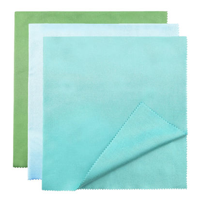 Picture of Extra Large 14" X 15" Lint Free Microfiber Cleaning Cloth Wipes for Camera Lens and All Electronic Device Screens.