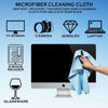 Picture of Extra Large 14" X 15" Lint Free Microfiber Cleaning Cloth Wipes for Camera Lens and All Electronic Device Screens.