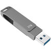 Picture of 2TB USB 3.0 Flash Drive - Read Speeds up to 100MB/Sec Thumb Drive 2TB Memory Stick 2000GB Pen Drive 2TB Swivel Metal Style Keychain Design 2TB-YWB