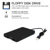 Picture of YEY USB Floppy Disk Reader Drive, 3.5” External Portable 1.44 MB FDD Diskette Drive for Mac Windows 10/7/8/XP/Vista PC Laptop Desktop Notebook Computer Plug and Play No Extra Drivers- Black