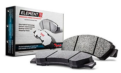 Picture of Premium Raybestos Element3 EHT™ Replacement Front Brake Pad Set for Select 2007-2009 Ford Expedition and 2007-2009 Lincoln Navigator Model Years (EHT1278H)