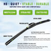 Picture of OEM QUALITY 24" + 16" PARRATI Premium All-Season Windshield Wiper Blades (Set of 2)