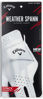 Picture of Callaway Golf Men's Weather Spann Premium Synthetic Golf Glove (Cadet X-Large, Two-Pack, White, Worn on Left Hand)