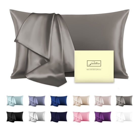 Silk pillowcase best sale with zipper