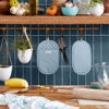 Picture of KitchenAid Asteroid Oval Pot Holder 2-Pack Set, Blue, 6.5"x10"