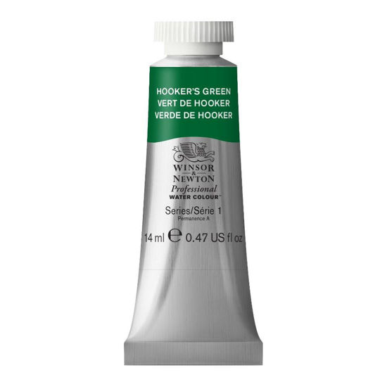 Picture of Winsor & Newton Professional Watercolor, 14ml (0.47-oz) Tube, Hooker's Green