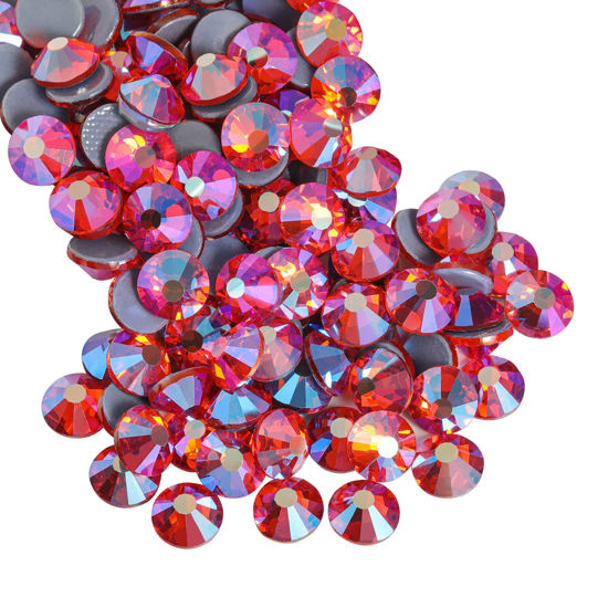  Beadsland Hotfix Rhinestones, 2880pcs Flatback Crystal