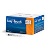 Picture of EasyTouch U-100 Insulin Syringe with Needle, 27G 1cc 1/2-Inch (12.7mm), Box of 100