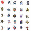 Picture of Transformers Cool Stickers for Laptop 50pcs, Waterproof Vinyl Decals for Kids Teens Cars Water Bottles Motorcycle Bicycle Helmet Skateboard Luggage Box