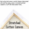 Picture of Canvas Painting | Pre Drawn Stretched Cotton Canvas | Afro Queen 2 | Birthday Gift | Adult Sip and DIY Paint Party Favor | Queen 2 | (11x14)