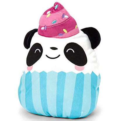 Picture of Squishmallows Official Kellytoy Plush 8 Inch Squishy Soft Plush Toy Animals (Lumi Panda Cupcake)