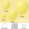 Picture of Yellow Balloons 110Pcs Yellow Balloon Garland Arch Kit 5/10/12/18 Inch Matte Latex Yellow Balloons Different Sizes as Honey Bee Gender Reveal Balloons Baby Shower Birthday Sunflower Party Decorations