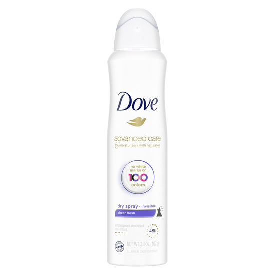 Dove antiperspirant 2025 dry spray