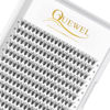 Picture of QUEWEL Cluster Lashes 240Pcs Individual Lashes 20D 0.07C Curl 11mm Knot-Free Lash Extensions Clusters Lashes Soft&Natural False Eyelashes Individual DIY Eyelash Extension at Home(20D 0.07C 11)