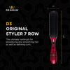 Picture of Denman Denman Styler 5 Row Hair (7 Row, Red Plaid)