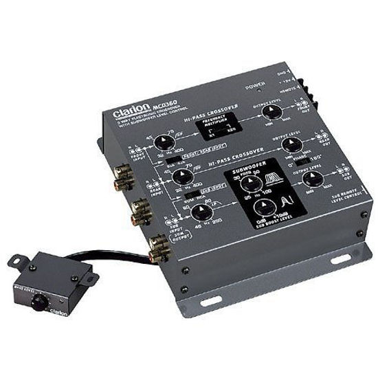 Picture of Clarion MCD360 3-Way Electronic Crossover