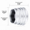 Picture of Brightin Star 35mm F1.7 Large Aperture APS-C Manual Focus Prime Fixed Mirrorless Camera Lens, Fit for Panasonic Olympus Micro4/3 G7, G85, GX9, G7KS, EPM1/2, EM1, EP1/P2/P3/P5, PL 1/2/3/5/6(Silver)