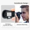 Picture of Soft Silicon Camera Viewfinder Eyecup Eye Cup Eyepiece Replacement for Olympus OM SYSYEM OM-1 OM1 EVF Eyeshade Protector Replaces Olympus EP-18