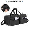 Picture of YARWO Tripod Carrying Case 23.4” Long, Photo Studio Equipment Storage Bag with Shoulder Strap and Carry Handle Compatible for Manfrotto Tripods, Camera Monopods, Speaker, Microphone, Light Stands and Other Photography Accessories, Black