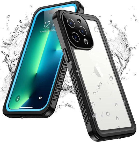 GetUSCart Temdan iPhone 13 Pro Case Waterproof Built in Screen