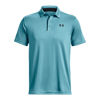 Picture of Under Armour Men's Tech Golf Polo , (433) Glacier Blue / / Black , XX-Large